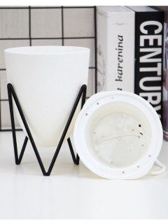 Elegant Stand & Wick-Watering Pot
