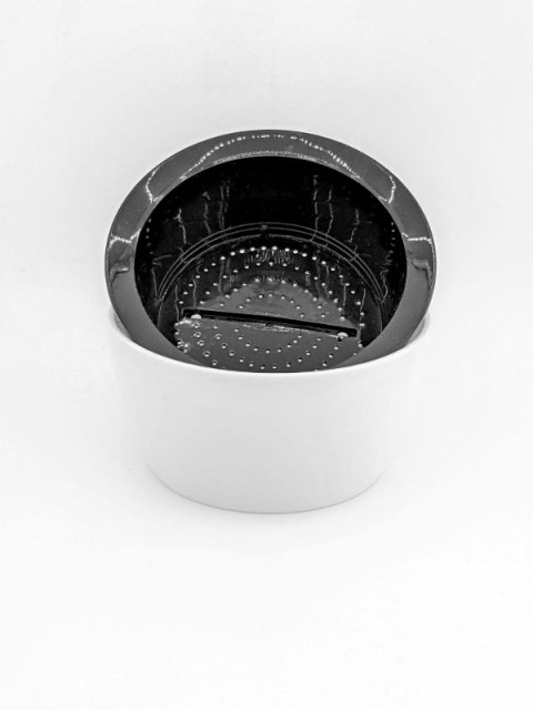 Classic White Round Shallow Pot 