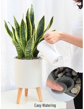 Nordic Cylindrical 19cm Smart Pot