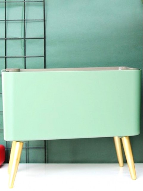 Verdigris Rectangle 35cm Smart Pot